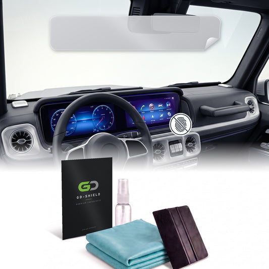 Displayschutzfolie Matt für Mercedes G-Klasse W465 ab 2024 Widescreen 12,3 Zoll