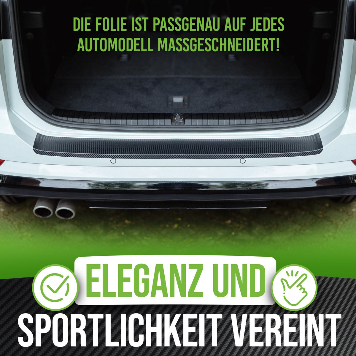 Ladekantenschutz passend für Seat Ateca KH7 ab 2016 Carbon Lackschutz