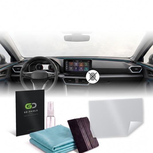 Displayschutzfolie Matt für Seat Leon 4 KL 2020-2024 8,25 Zoll Navi Entspiegelt