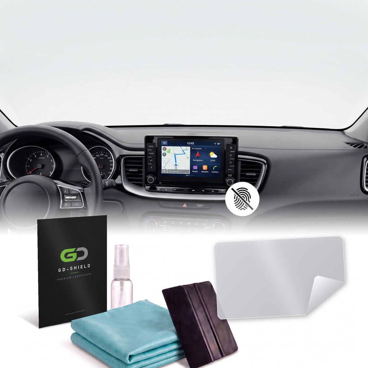 Displayschutzfolie Matt für Kia Ceed ProCeed XCeed 2018-2021 8 Zoll Navi