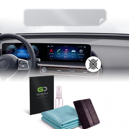 Displayschutzfolie Matt für Mercedes EQC N293 2019-2024 Widescreen 10,25 Zoll