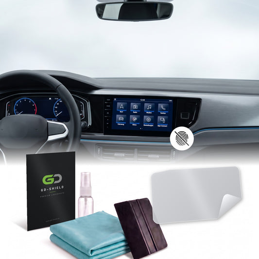 Displayschutzfolie Matt für VW Polo AW Facelift ab 2021 8 Zoll Navi Entspiegelt