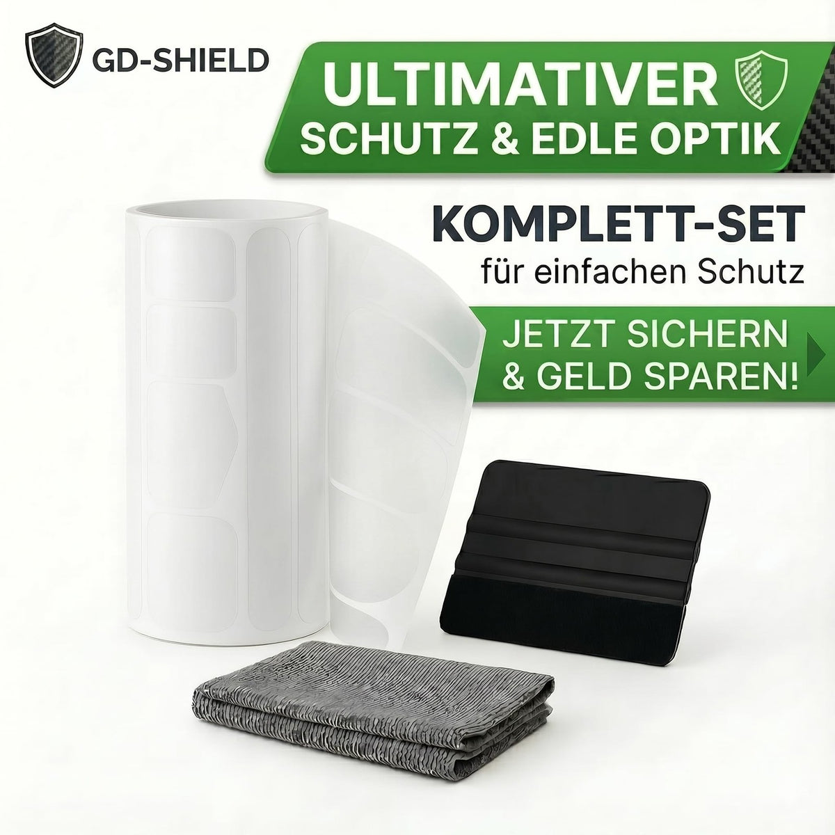 Fahrradrahmen Schutzfolie Set Transparent Matt für MTB, E-Bike & Rennrad