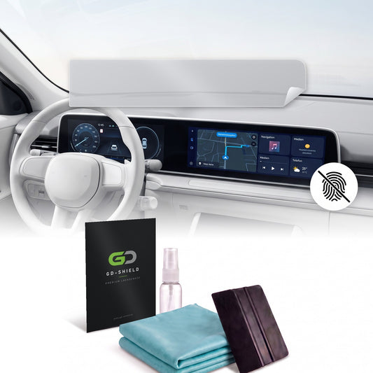 Displayschutzfolie Matt für Hyundai IONIQ 5 ab 2021 Panorama Display 12,3 Zoll