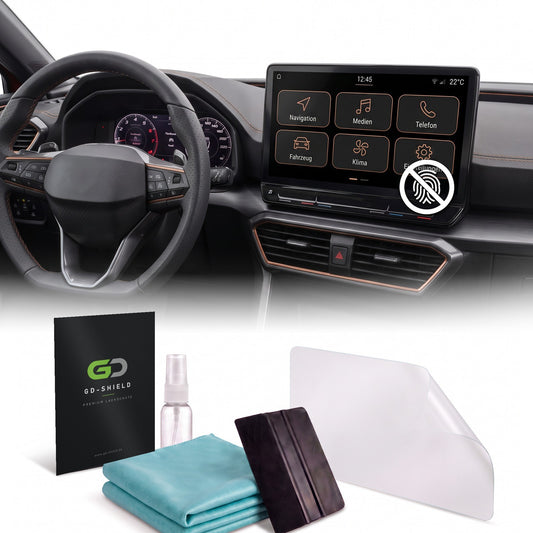 Displayschutzfolie Matt für Cupra Leon KL 2020-2024 12 Zoll Navi Entspiegelt