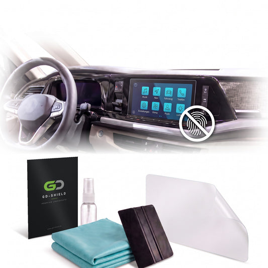 Displayschutzfolie Matt für VW T7 Multivan ab 2021 10 Zoll Navi Anti-Fingerprint