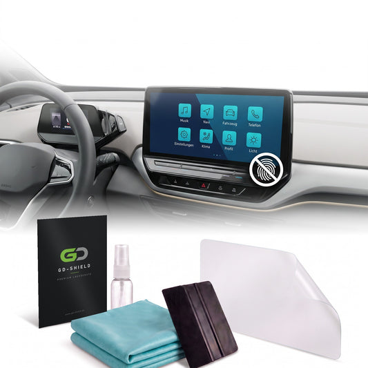 Displayschutzfolie Matt für VW ID.4 ab 2024 12,9 Zoll Navi Anti-Fingerprint