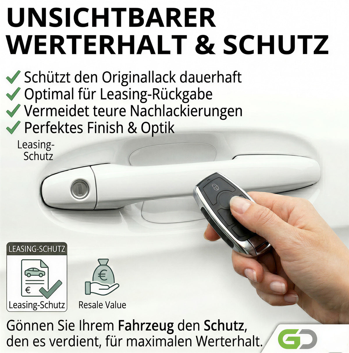 Türgriff Schutzfolie Set passgenau für VW Tiguan 2 2016 - 2024 Griffmulden