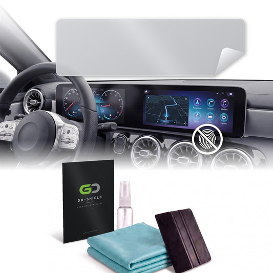 Displayschutzfolie Matt für Mercedes CLA C118 X118 ab 2019 Widescreen Display