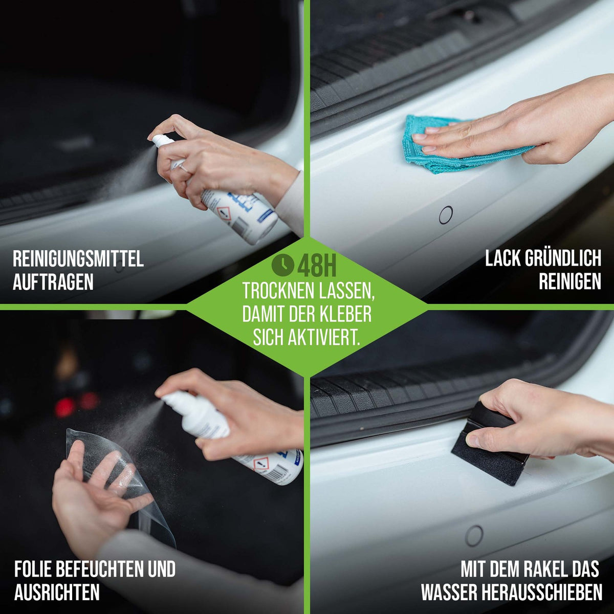Ladekantenschutz passend für Dacia Lodgy ab 2012 Transparent Lackschutz