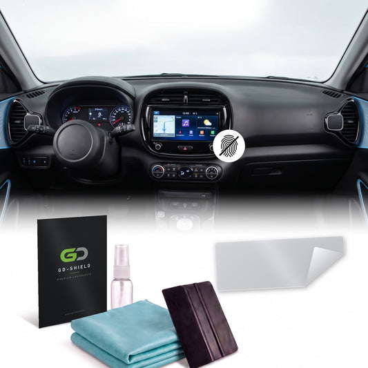 Displayschutzfolie Matt für Kia e-Soul ab 2019 10,25 Zoll Navi Anti-Fingerprint