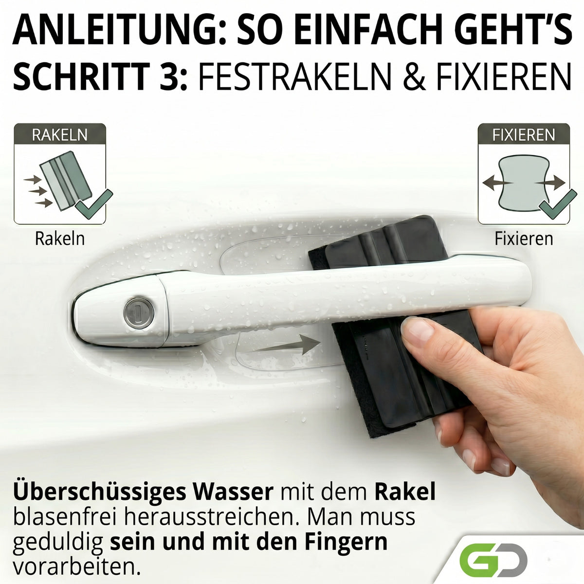 Türgriff Schutzfolie Set passgenau für VW Tiguan 2 2016 - 2024 Griffmulden