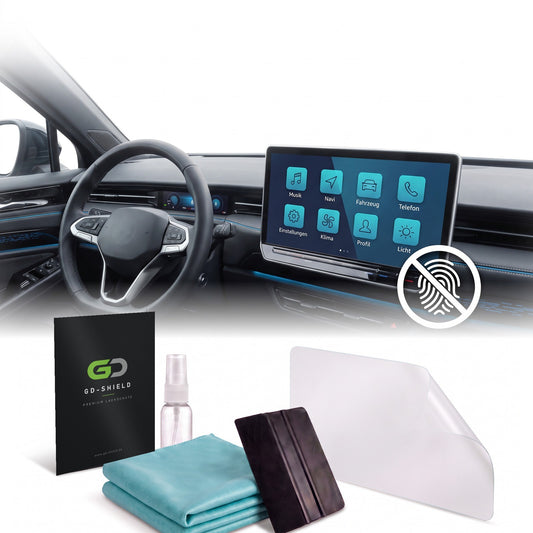Displayschutzfolie Matt für VW ID.7 Tourer ab 2023 15 Zoll Navi Anti-Fingerprint