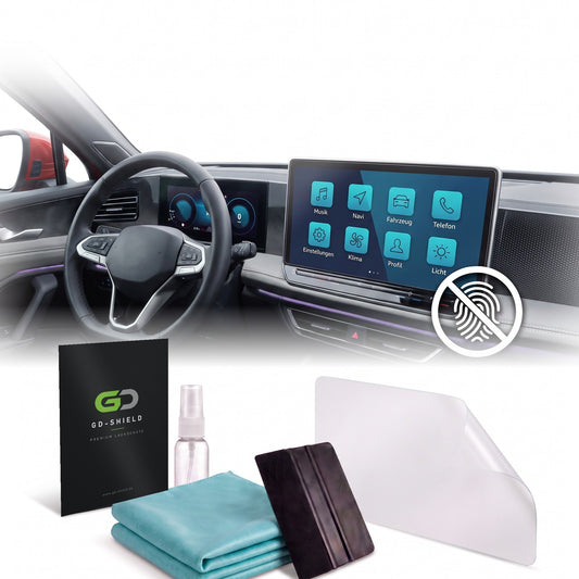 Displayschutzfolie Matt für VW Passat B9 ab 2024 15 Zoll Navi Anti-Fingerprint