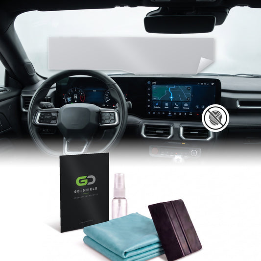Displayschutzfolie Matt für Ford Mustang S650 ab 2024 Tacho + Navi Display