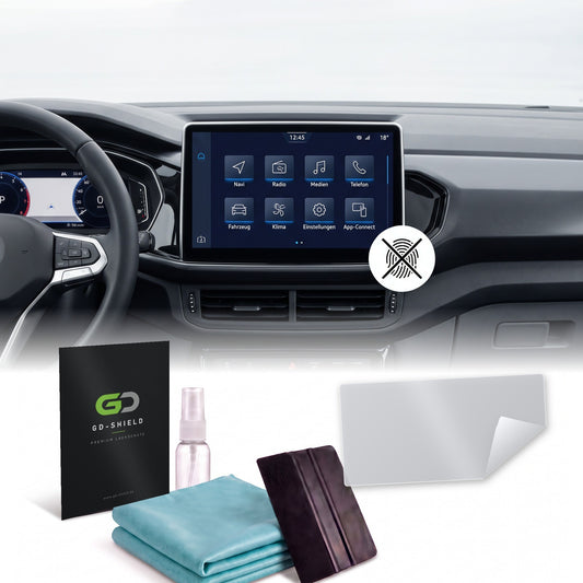 Displayschutzfolie Matt für VW T-Cross Facelift ab 2024 Navi Display Entspiegelt