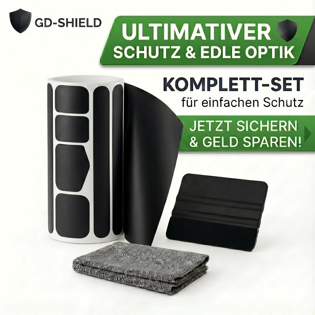 Fahrradrahmen Schutzfolie Set Schwarz Matt für MTB, E-Bike & Rennrad Kratzschutz
