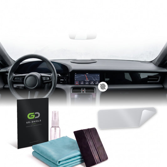 Displayschutzfolie Matt für Porsche Taycan ab 2020 10,9 Zoll PCM Mitteldisplay