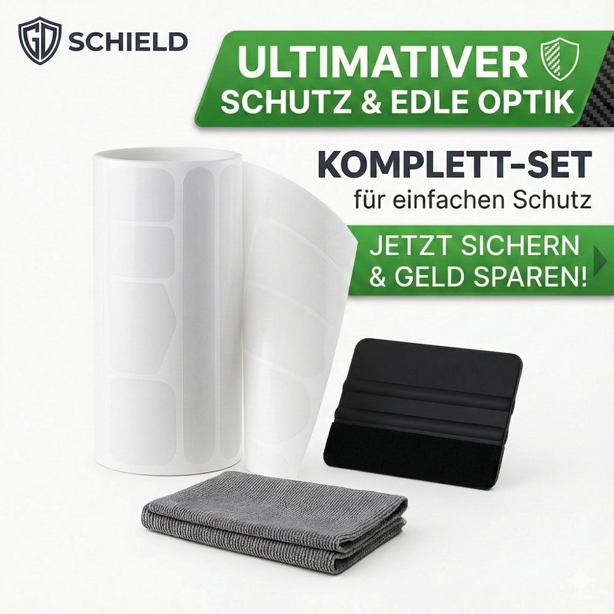 Fahrradrahmen Schutzfolie Set Transparent für MTB, E-Bike & Rennrad Kratzschutz